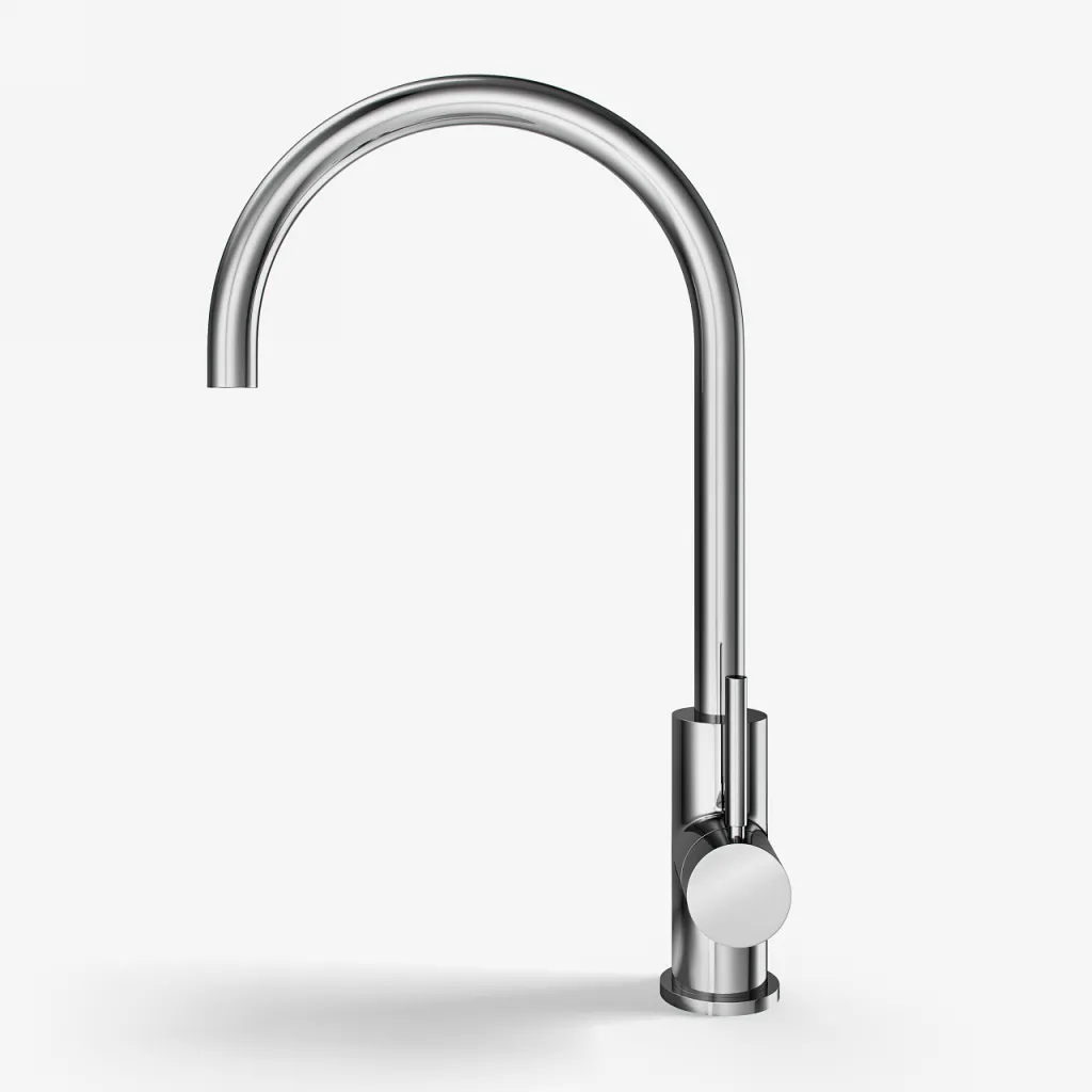 Semplice SKV101 - Köksblandare, Ø22-pip, Krom