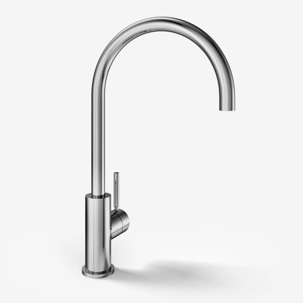 Semplice SKV101 - Köksblandare, Ø22-pip, Krom