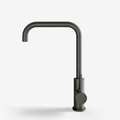 Semplice SKV102 - Köksblandare., U-pip, PVD Matt Gun Metal