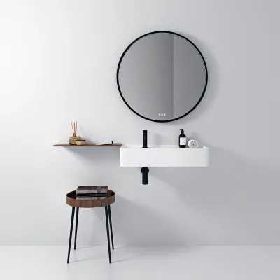 Coco 7L - Tvättställ 70x35 cm, Matt Vit SolidTec®