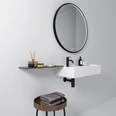 Coco 7L - Tvättställ 70x35 cm, Matt Vit SolidTec®
