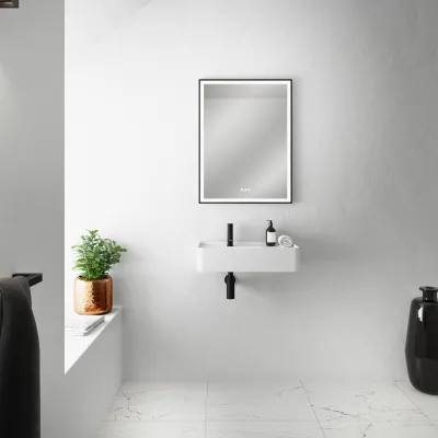 Coco 6L - Tvättställ 60x35 cm, Matt Vit SolidTec®