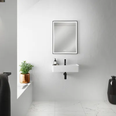 Coco 60 - Tvättställ 60x35 cm, Matt Vit SolidTec®