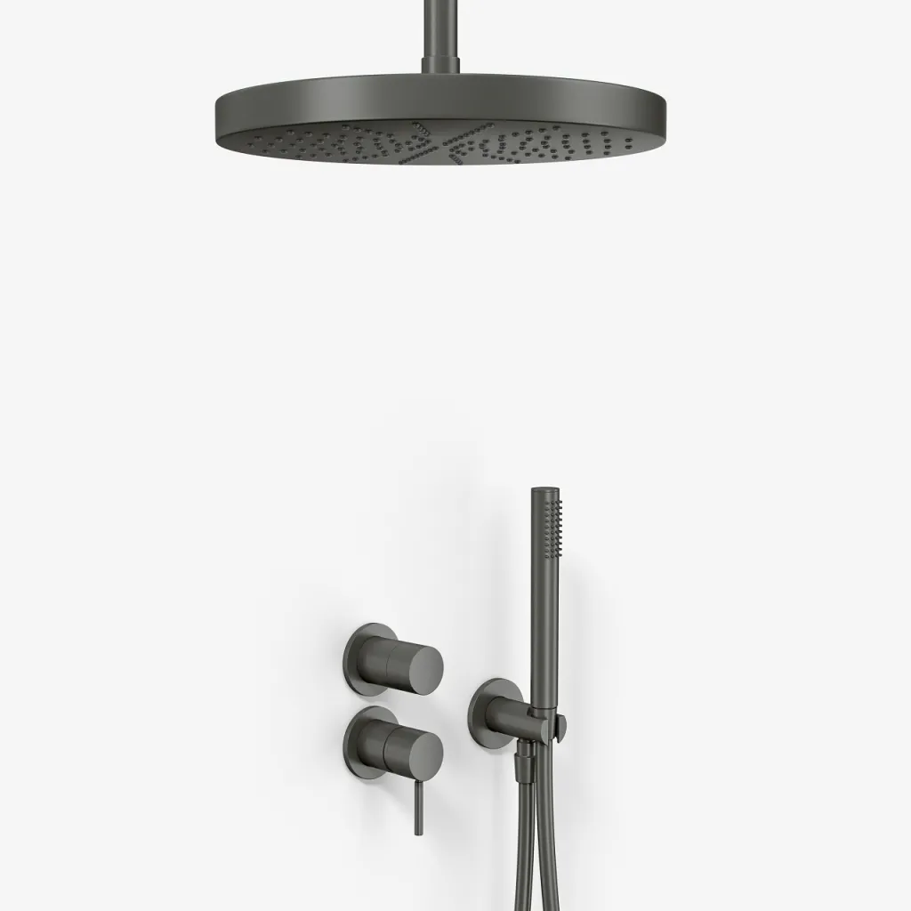 Semplice SBR901 S04 - Ø28 cm, Tak, PVD Matt Gun Metal