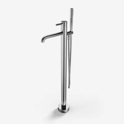 Semplice SQ2 - Fristående badkarsblandare, Krom