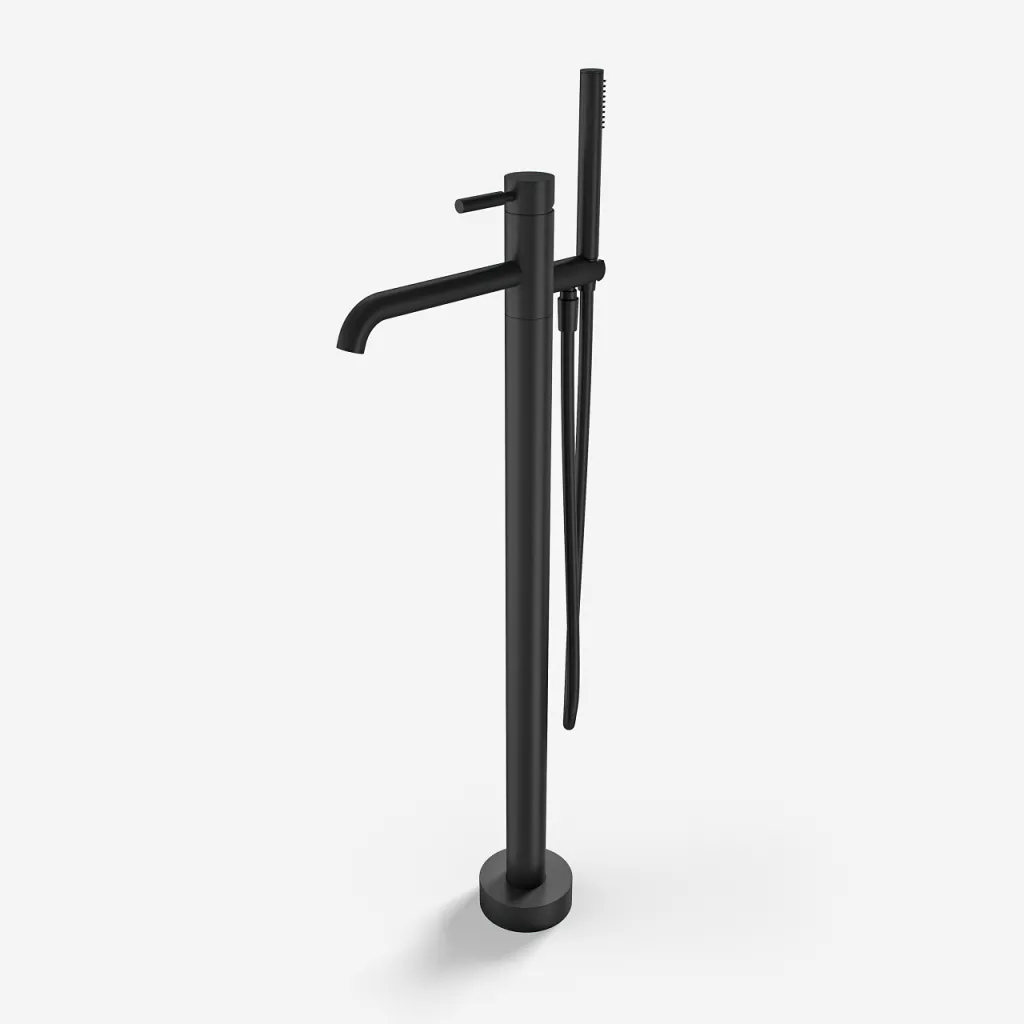 Semplice SQ2 - Fristående badkarsblandare, Mattsvart