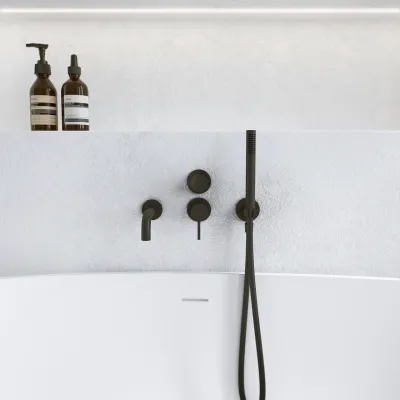 Semplice SBR901 S11 - Badkar/duscharmatur, mattsvart