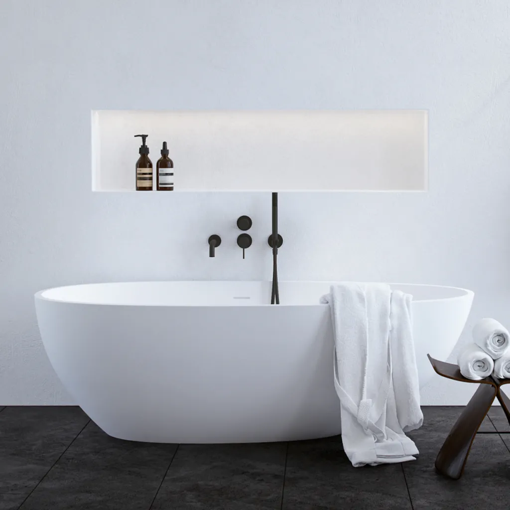 Semplice SBR901 S11 - Badkar/duscharmatur, mattsvart