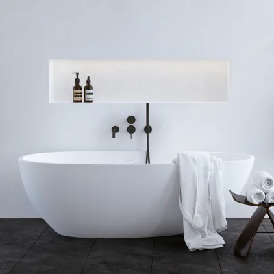 Semplice SBR901 S11 - Badkar/duscharmatur, mattsvart