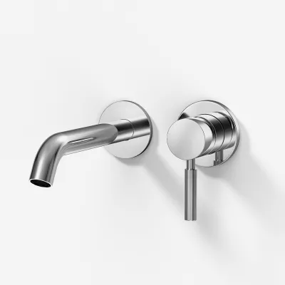 Semplice SHV102 S03 - Tvättställsarmatur, 20 cm pip, Krom
