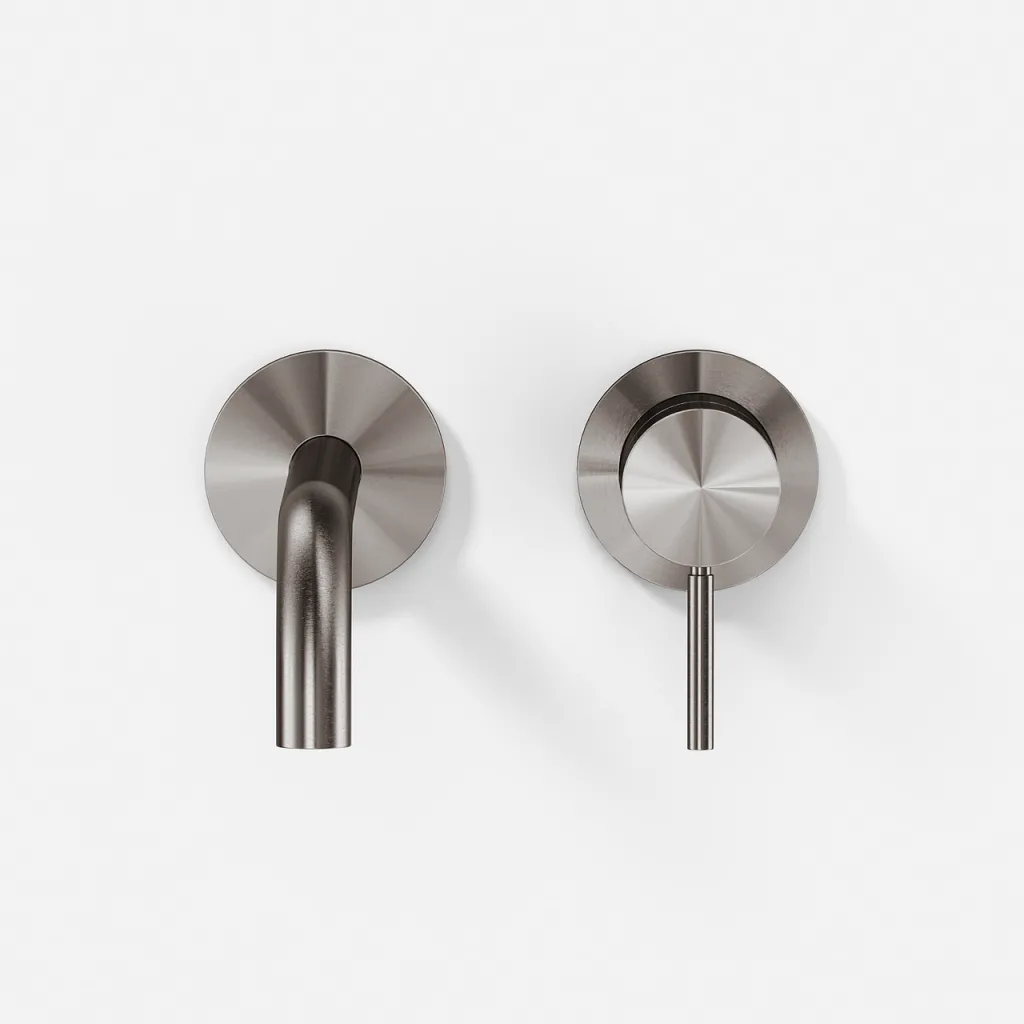 Semplice SHV502 S02 - Kran 19 cm pip, PVD borstad stål