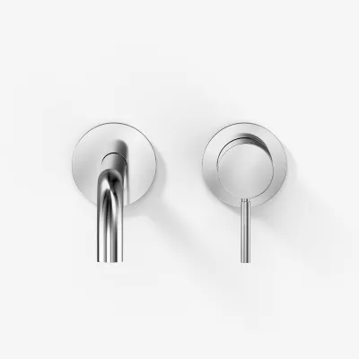 Semplice SHV502 S02 - 19 cm pip, Krom