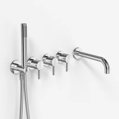 Semplice STB801 S11 - Termostatsats Badkar/dusch, Krom