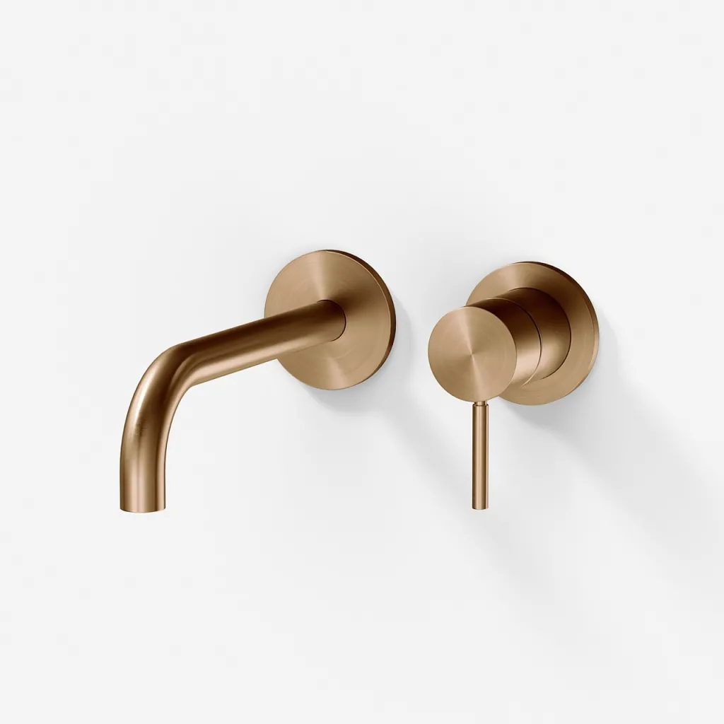 Semplice SHV502 S02 - 19 cm pip, PVD borstad koppar