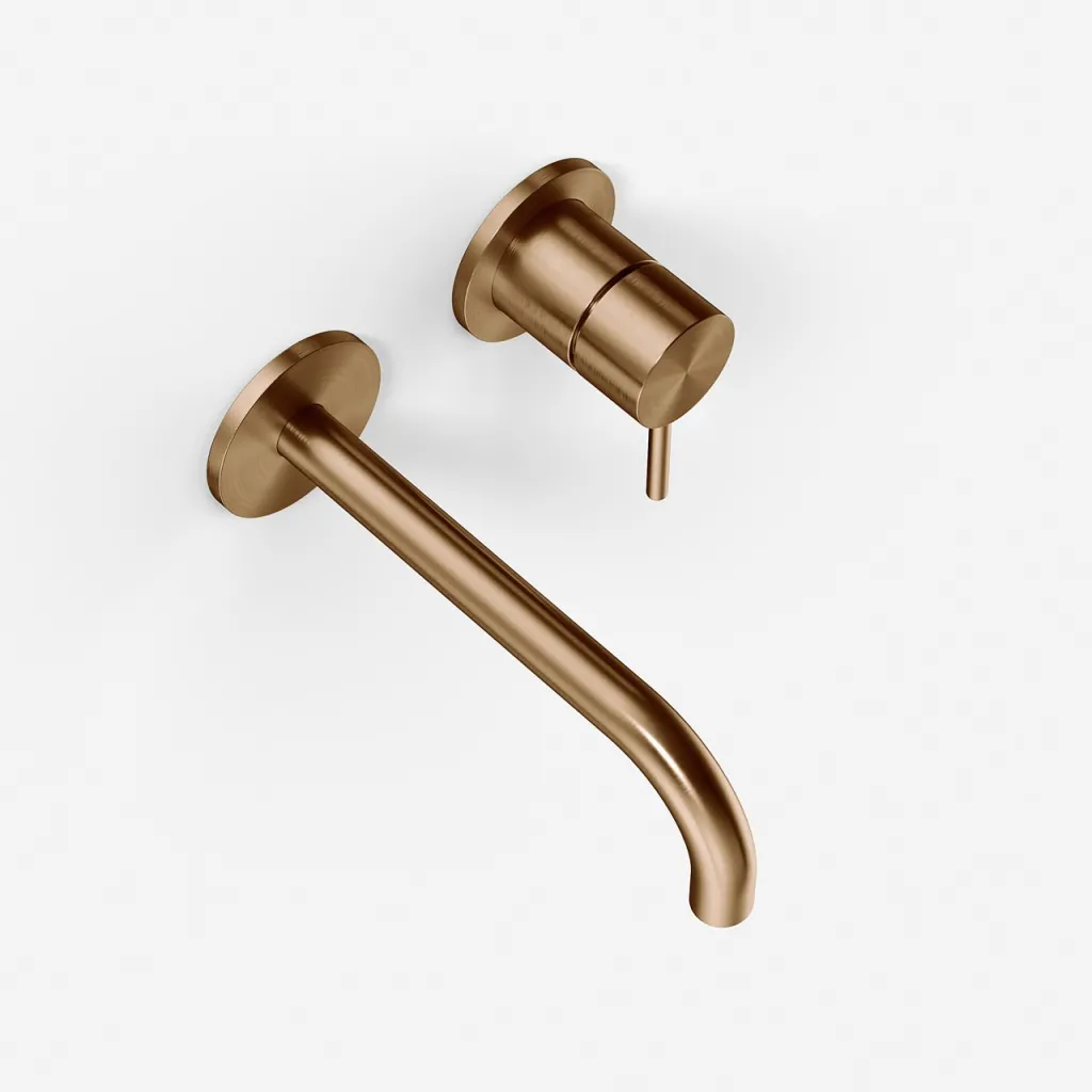 Semplice SHV502 S02 - 19 cm pip, PVD borstad koppar