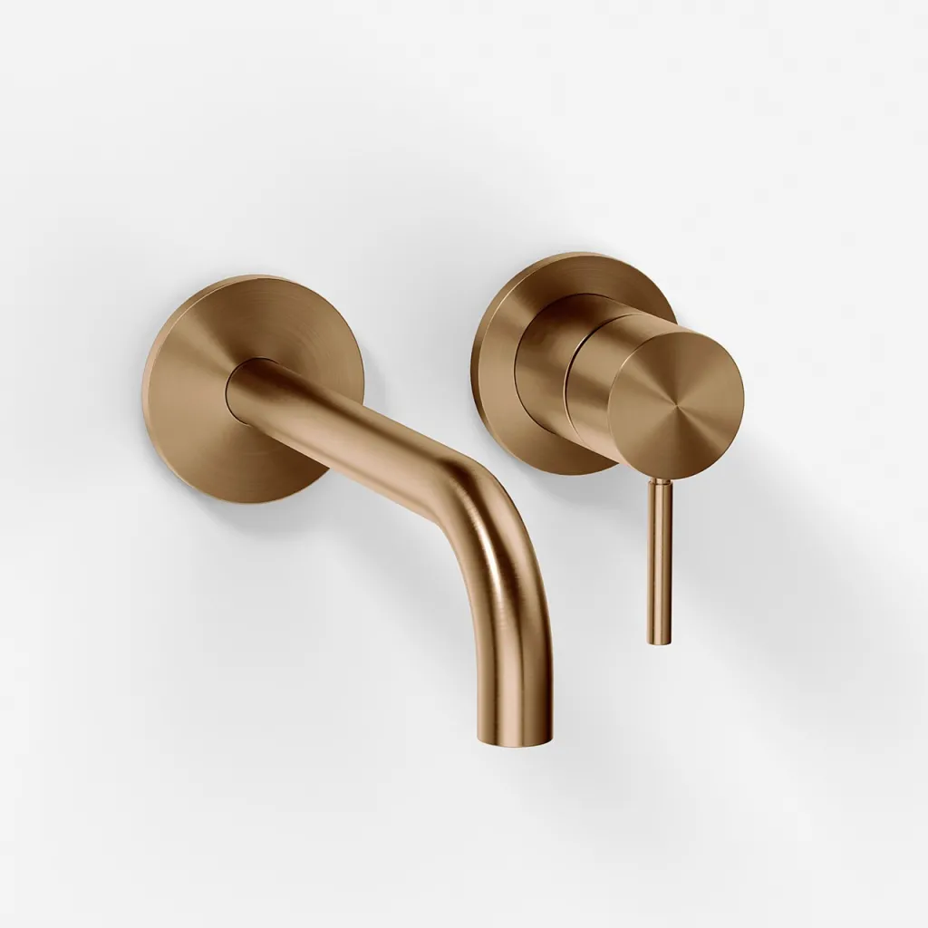 Semplice SHV502 S02 - 19 cm pip, PVD borstad koppar