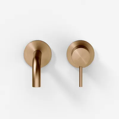 Semplice SHV502 S02 - 19 cm pip, PVD borstad koppar