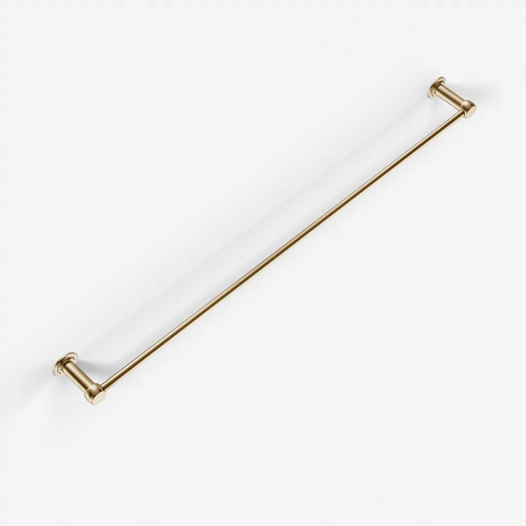 Hassel&Teudt H19-80 - Handdukstork 80 cm, Polerad mässing Natur