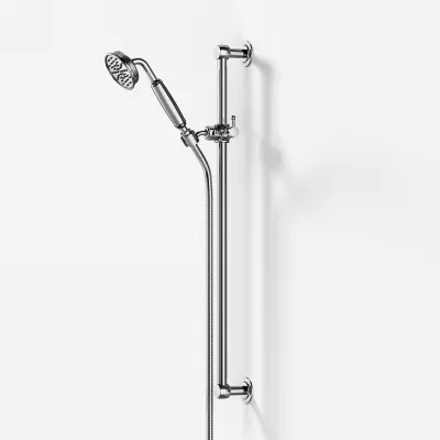 Hassel&Teudt HBR787 - Duschset, krom