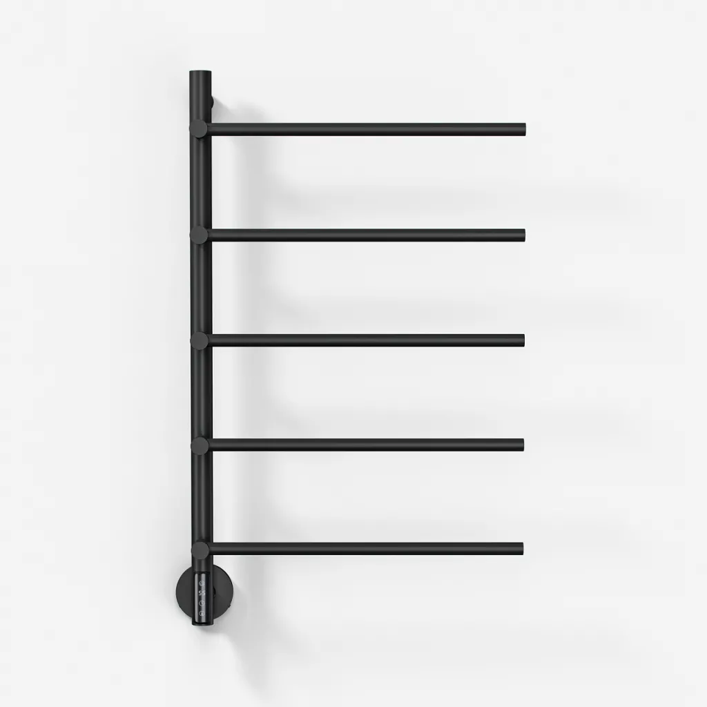 Pulcher® Semplice PS05 Elektrisk Håndklædetørrer - 48 x 80 cm, matt svart