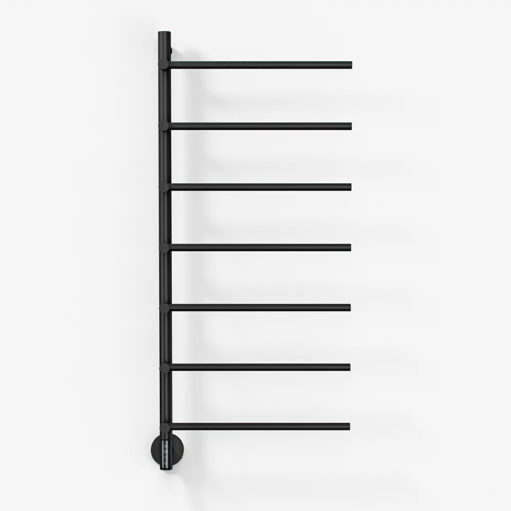 Pulcher® Semplice PS07 Elektrisk Håndklædetørrer - 48 x 110 cm, matt svart