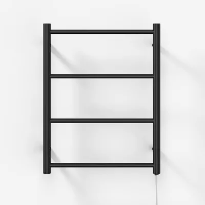 Pulcher Minimalism PM64 - Elektrisk handdukstork, 50 x 64 cm, mattsvart