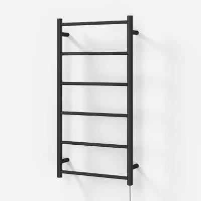 Pulcher Minimalism PM96 - Elektrisk handdukstork, 50 x 96 cm, mattsvart