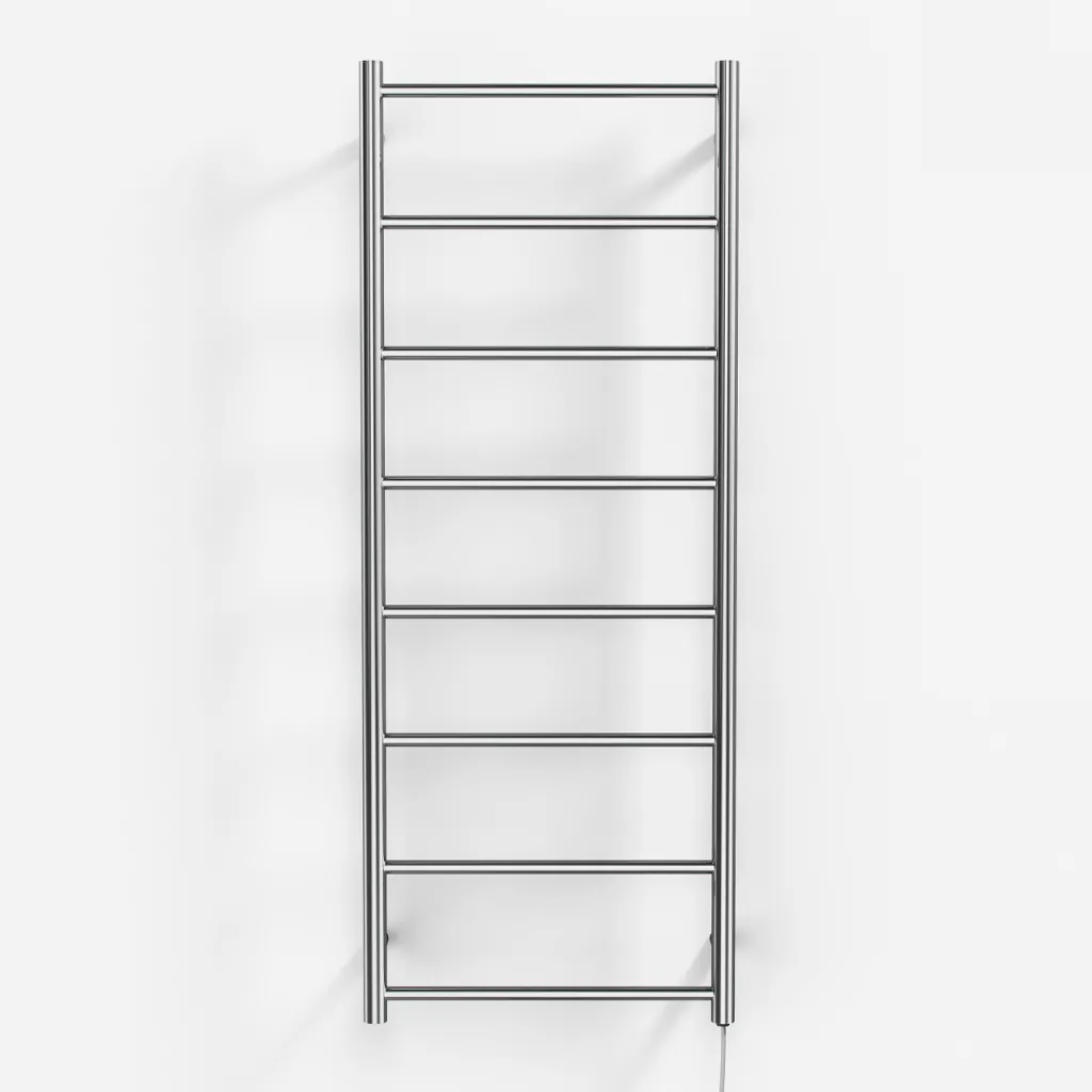 Pulcher Minimalism PM128 - Elektrisk handdukstork, 50 x 128 cm. Krom
