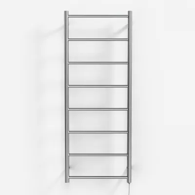 Pulcher Minimalism PM128 - Elektrisk handdukstork, 50 x 128 cm. Krom
