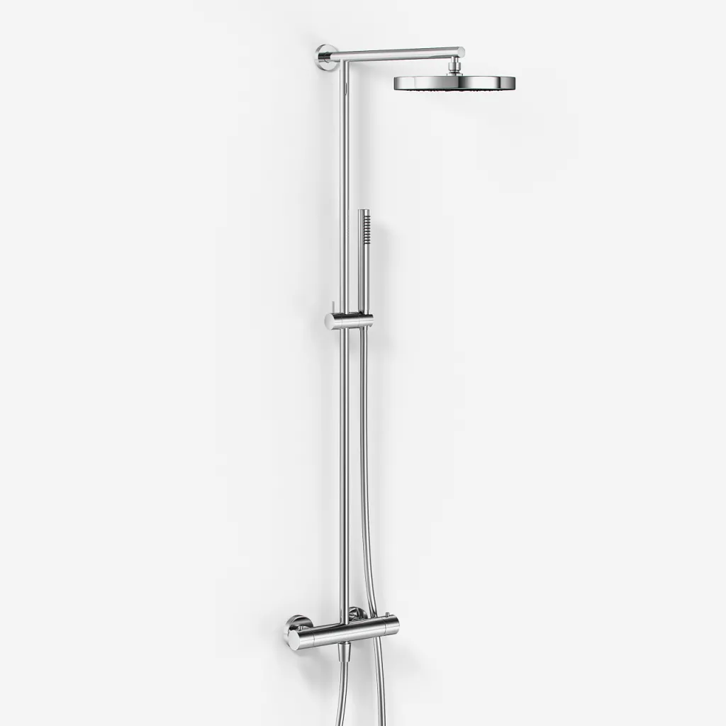 Semplice SRL10 - Termostatsats, XL Rain DeLuxe Ø24 m/EasyClean, Krom