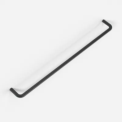 Semplice PS19-60 - Handdukstork, matt svart