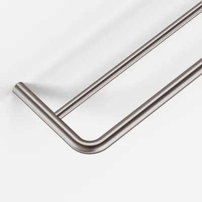 Semplice PS20-60 - Dubbel handduksstång, PVD borstat stål