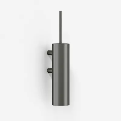 Semplice PS33W - Toalettborste väggmonterad, PVD matt pistolmetall
