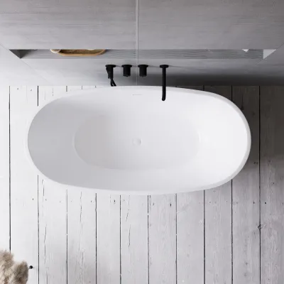 ArkiLife Nomi AN150 - Badkar 150x72 cm, Blank vit