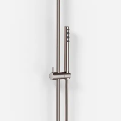 Semplice SRL10 S02 - Termostatsats, XXL Rain DeLux Ø28 m/EasyClean, PVD borstat stål
