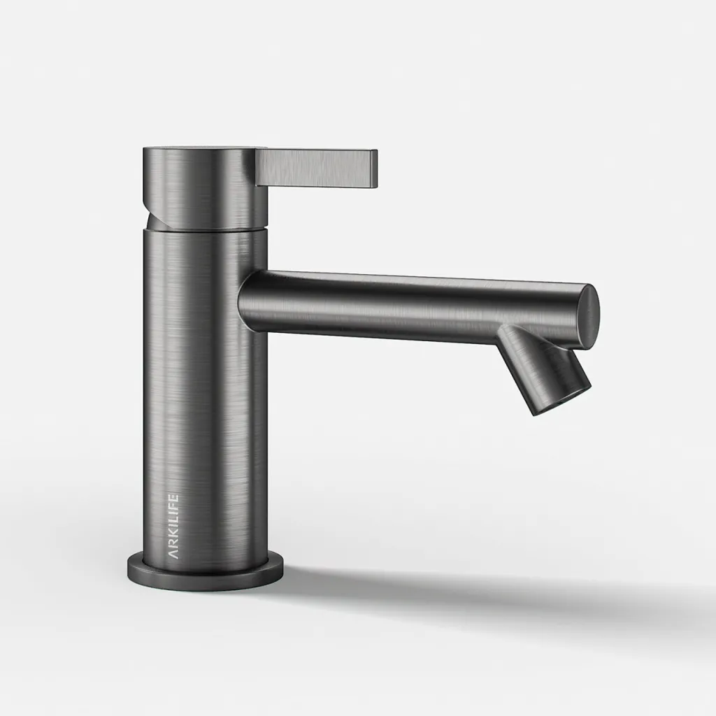 ArkiLife AVAO AA501 - S-storlek Tvättställsblandare, PVD Borstad Gunmetal