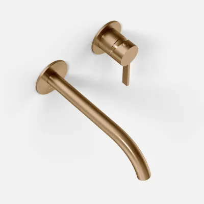 ArkiLife AVAO AA502 - Tvättställsblandare tm/22 cm pip, PVD borstad koppar