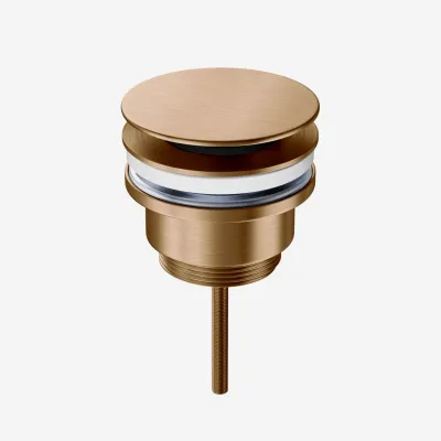 ArkiLife AVAO AABV02 - Universal bottenventil, PVD Borstad koppar 