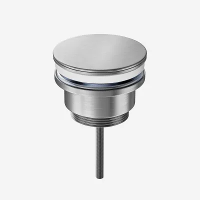 Classwell CBV02 - Universal bottenventil, borstat rostfritt stål