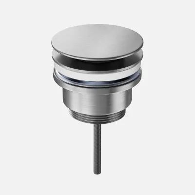 Classwell CBV02 - Universal bottenventil, borstat rostfritt stål