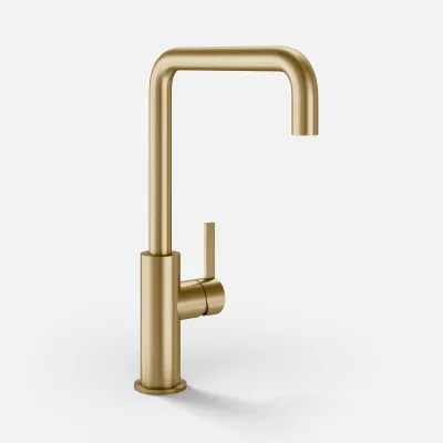 ArkiLife AVAO AAKV101 - Köksblandare. med 22 cm U-pip, PVD borstad mässing