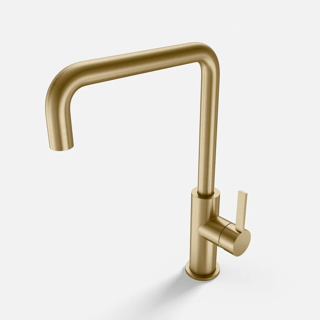 ArkiLife AVAO AAKV101 - Köksblandare. med 22 cm U-pip, PVD borstad mässing