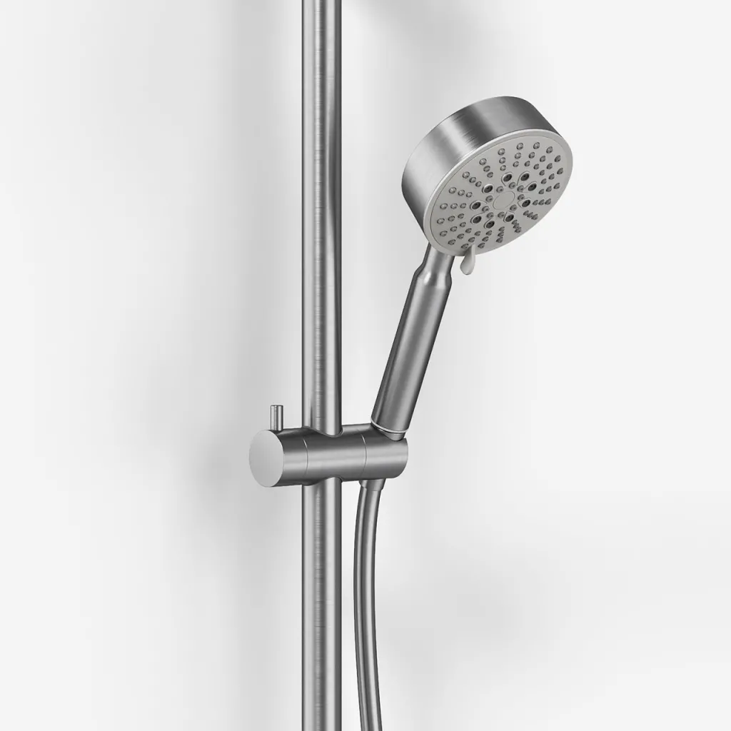 ArkiLife AVAO AABT900 - Termostatset Ø30 WellnessRain, borstat rostfritt stål
