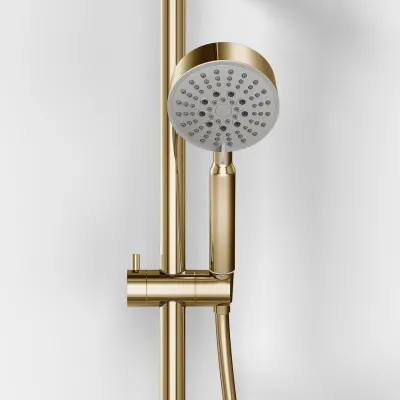 ArkiLife AVAO AABT900 - Termostatsats Ø30 Wellness Rain, PVD polerad mässing