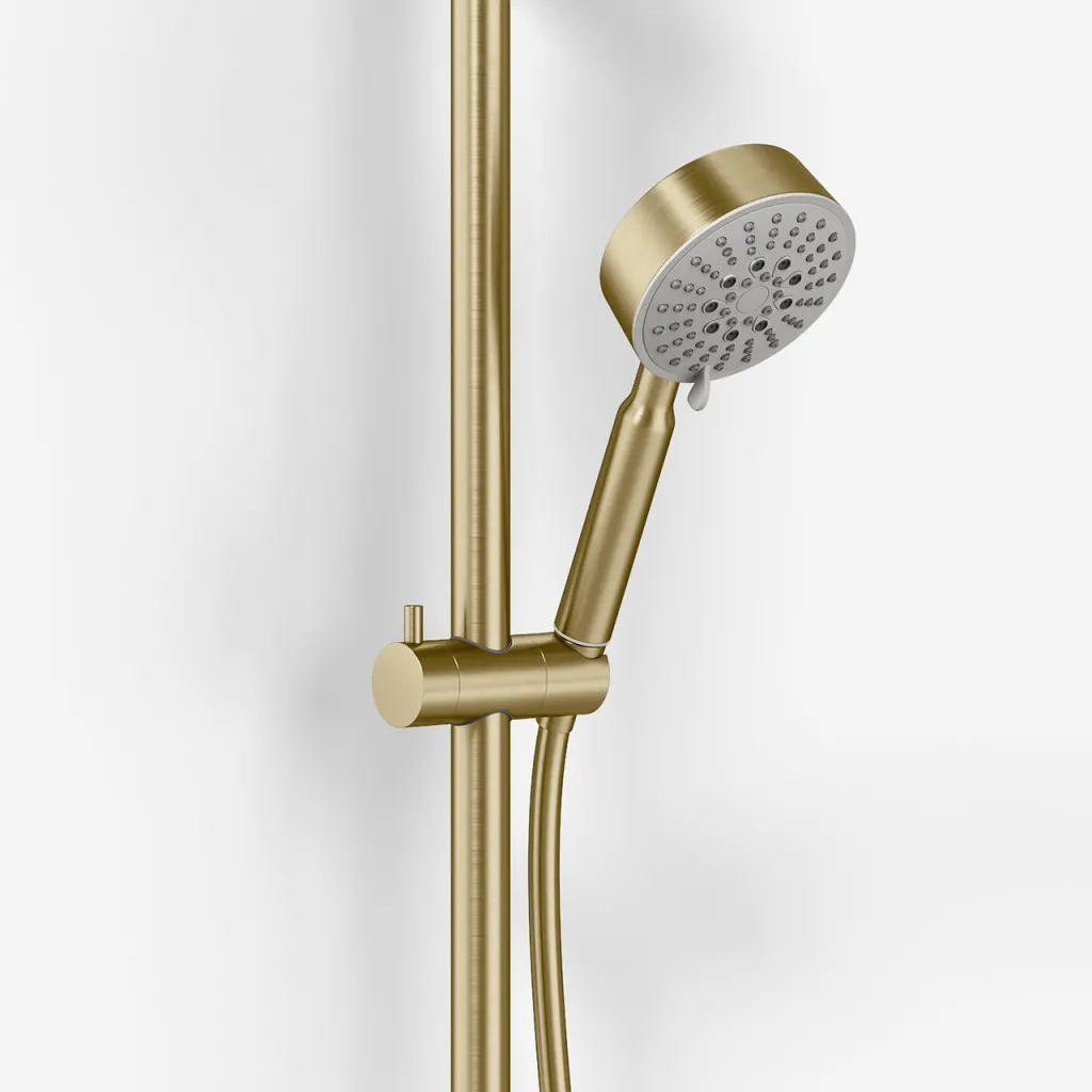 ArkiLife AVAO AABT900 - Termostatsats Ø30 Wellness Rain, PVD Borstad Mässing
