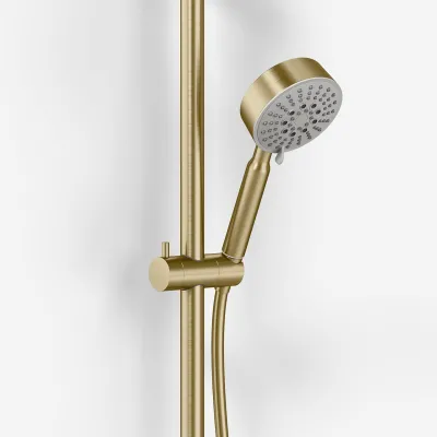 ArkiLife AVAO AABT900 - Termostatsats Ø30 Wellness Rain, PVD Borstad Mässing