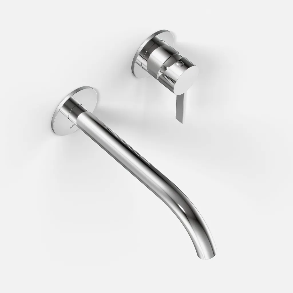 ArkiLife AVAO AA502 - Tvättställsarmatur med 22 cm pip, Krom