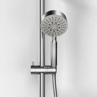 ArkiLife AVAO AABT900 - Termostatsats Ø30 Wellness Rain m/EasyClean, Krom