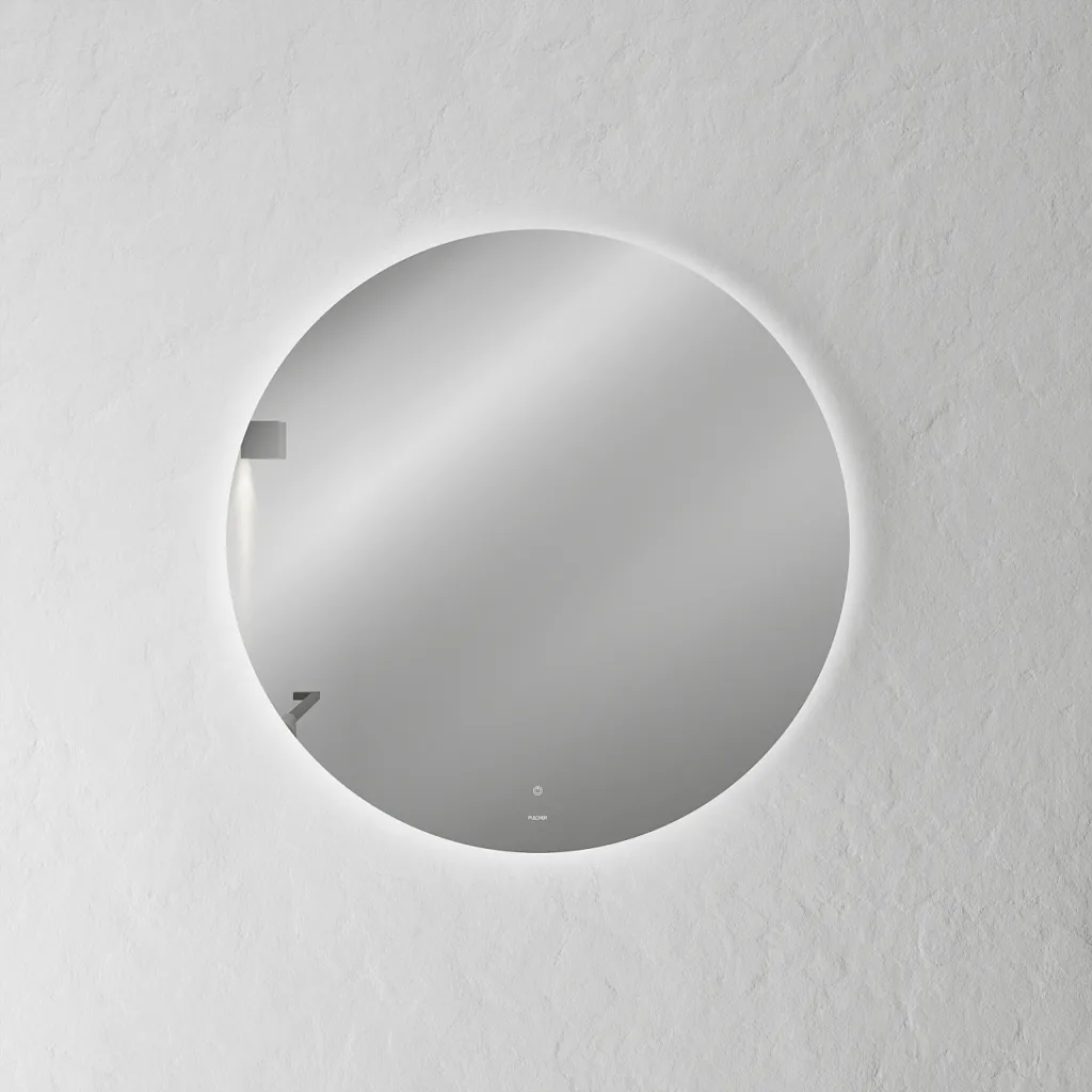 Pulcher Coco Backlight PM3-070 - Ø70 cm. LED-bakgrundsbelyst spegel med imskydd