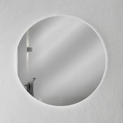 Pulcher Coco Backlight PM3-090 - Ø90 cm. LED-bakgrundsbelyst spegel med imskydd